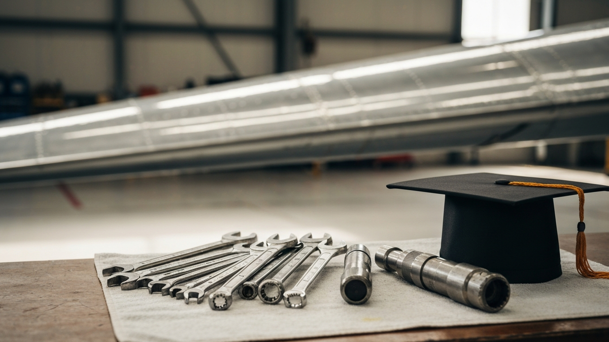 New Aviation Mechanics Are Landing Jobs Before They Graduate