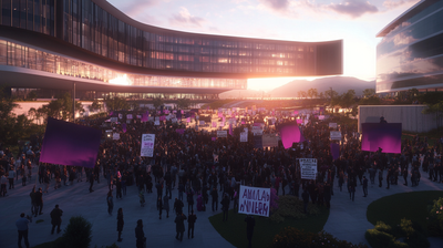 Unionization Protests Erupt at American Dream Mall