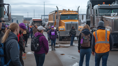 Hometown Disposal Workers Strike for Better Wages and Benefits