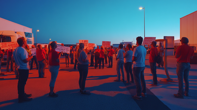Airgas Workers in Maryland Strike Over Labor Disputes