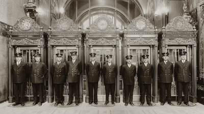 The Elevator Operator Who Sold You More Than a Ride