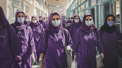 Truck Drivers Show Support for Nurses Amid Continued Labor Strikes in Iran