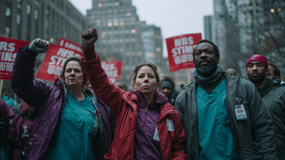 NYC Nurses Strike Enters Day 3 Amid Patient Care Backlogs